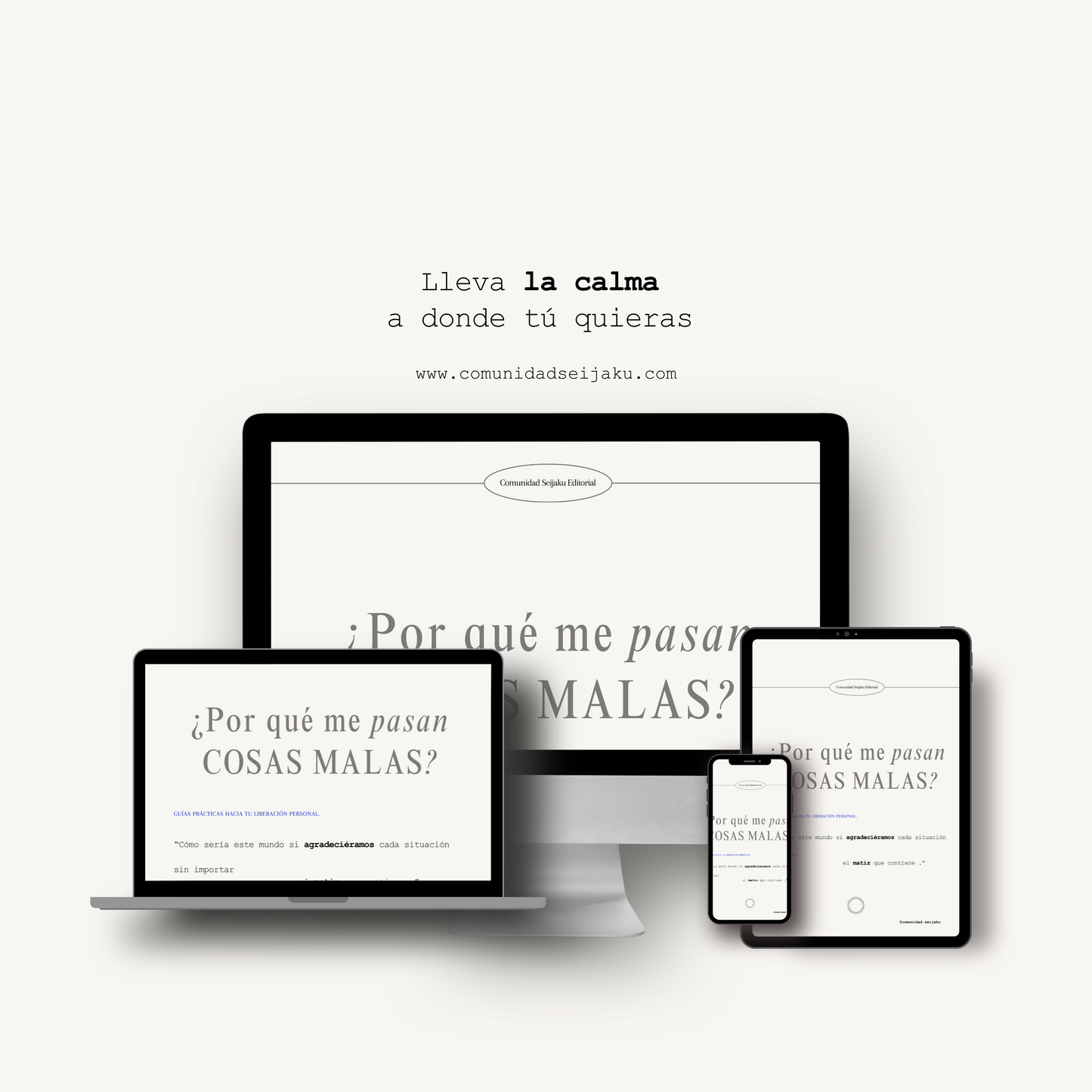 "¿Por qué me pasan cosas malas?" (e-book)