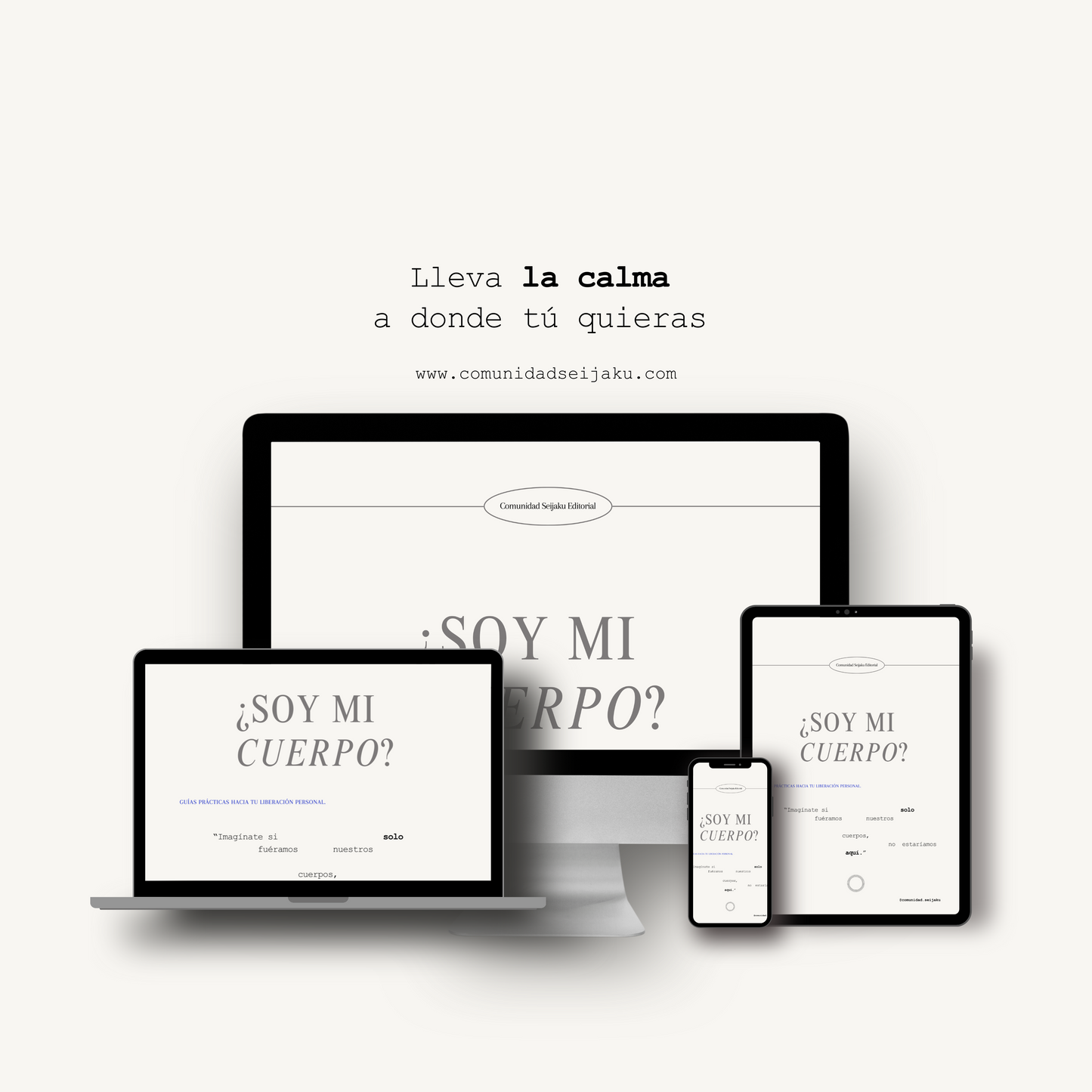 "¿Soy mi cuerpo?" (e-book)